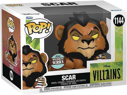 Action Figures and Toys POP! - Disney - Villains - Scar with Meat - Speciality Series - Cardboard Memories Inc.