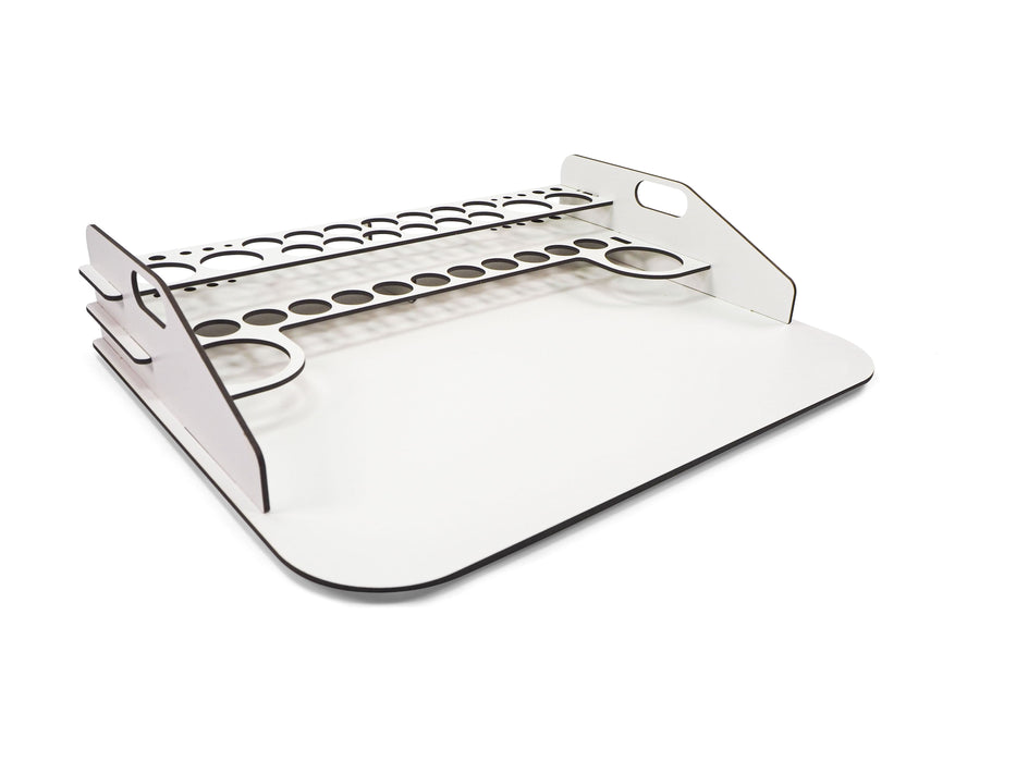 Paints and Paint Accessories Acrylicos Vallejo - Paint Stand Work Station - 40 x 30 cm - Cardboard Memories Inc.