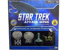 Collectible Miniature Games Wizkids - Star Trek Attack Wing - Federation vs Klingons Starter Set - Cardboard Memories Inc.