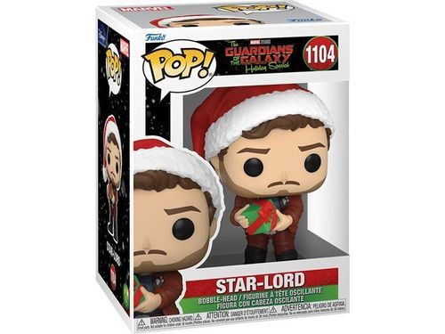 Action Figures and Toys POP! - Movies - Guardians Of The Galaxy - Holiday Special - Star-Lord - Cardboard Memories Inc.