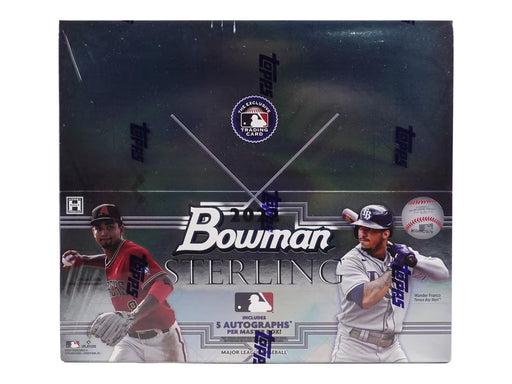 Sports Cards Topps - 2022 - Baseball - Bowman Sterling - Hobby Box - Cardboard Memories Inc.