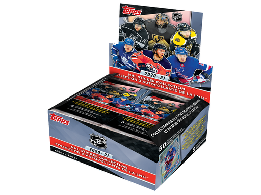 Non Sports Cards Topps - 2020-21 - Hockey - NHL - Sticker Box - Cardboard Memories Inc.