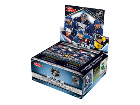 Non Sports Cards Topps - 2021-22 - Hockey - NHL - Sticker Box - Cardboard Memories Inc.