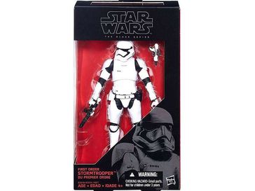 Action Figures and Toys Hasbro - Star Wars - The Black Series - First Order Stormtrooper - Cardboard Memories Inc.