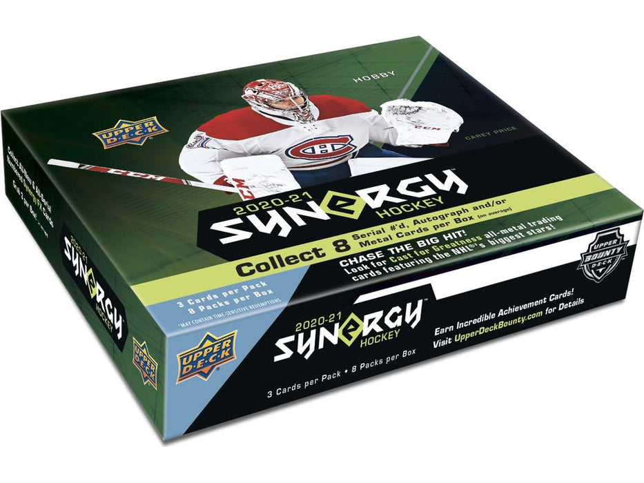 Sports Cards Upper Deck - 2020-21 - Hockey - Synergy - Hobby Box - Cardboard Memories Inc.