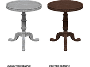 Role Playing Games Wizkids - Dungeons and Dragons - Unpainted Miniature - Deep Cuts - Small Round Tables  - 73365 - Cardboard Memories Inc.