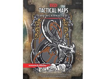 Role Playing Games Wizards of the Coast - Dungeons and Dragons - Tactical Maps - Reincarnated - Cardboard Memories Inc.
