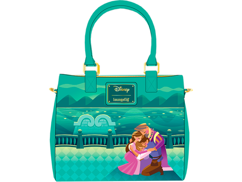 Supplies Loungefly - Disney - Tangled Castle - Crossbody Bag - Cardboard Memories Inc.