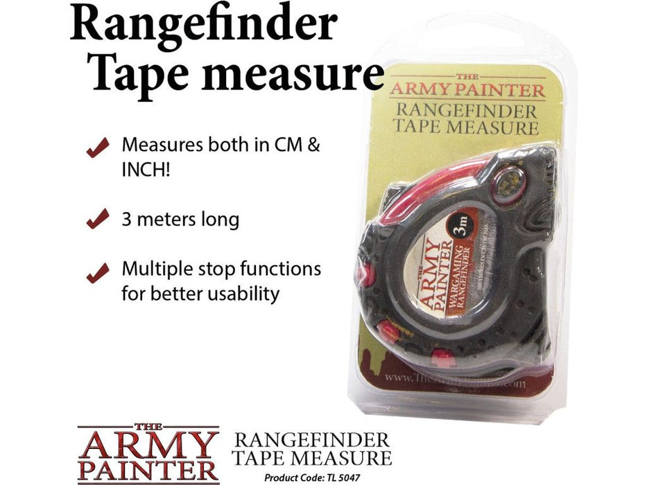 Paints & Paint Accessories Army Painter - Wargaming - Rangefinder - Measuring - Tape - TL5047 - Cardboard Memories Inc.