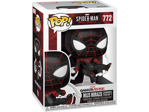 Action Figures and Toys POP! -  Movies - Marvel Spider-Man Miles Morales - Miles Morales Advanced Tech Suit - Gamerverse - Cardboard Memories Inc.