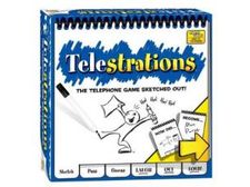 Board Games Usaopoly - Telestrations - Cardboard Memories Inc.
