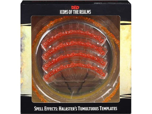 Role Playing Games Wizards of the Coast - Dungeons and Dragons - Spell Effects - Halasters Tumultuous Templates - Cardboard Memories Inc.