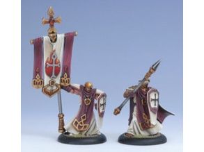 Collectible Miniature Games Privateer Press - Warmachine - Protectorate Of Menoth - Flameguard Officer - Standard - PIP 32047 - Cardboard Memories Inc.