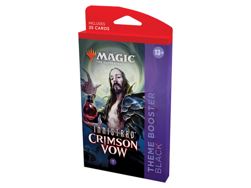Trading Card Games Magic the Gathering - Innistrad Crimson Vow - Theme Booster Pack - Black - Cardboard Memories Inc.