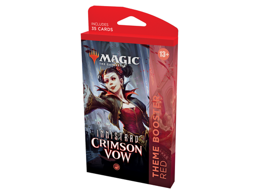 Trading Card Games Magic the Gathering - Innistrad Crimson Vow - Theme Booster Pack - Red - Cardboard Memories Inc.