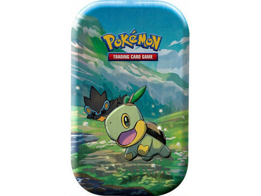 Trading Card Games Pokemon - Sinnoh Stars - Mini Tin - Turtwig - Cardboard Memories Inc.