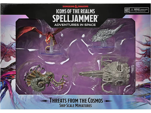 Role Playing Games Wizards of the Coast - Dungeons and Dragons - Spelljammer - Adventures in Space - Threats From The Cosmos - Cardboard Memories Inc.