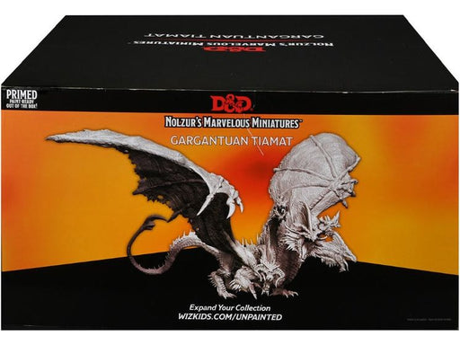 Role Playing Games Wizkids - Dungeons and Dragons - Nolzurs Marvellous Miniatures - Gargantuan Tiamat - Cardboard Memories Inc.