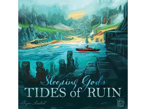 Board Games Red Raven Games - Sleeping Gods - Tides of Ruin Expansion - Board Game - Cardboard Memories Inc.