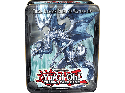Trading Card Games Konami - Yu-Gi-Oh! - Tidal Dragon Ruler of Waterfalls - Collectible Tin - Cardboard Memories Inc.
