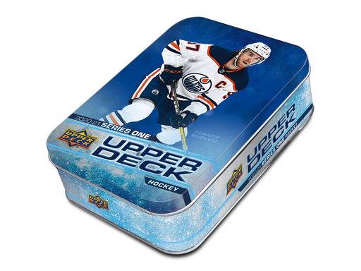 Sports Cards Upper Deck 2020-21 NHL Hockey Cards Series 1 Tin - Cardboard Memories Inc.