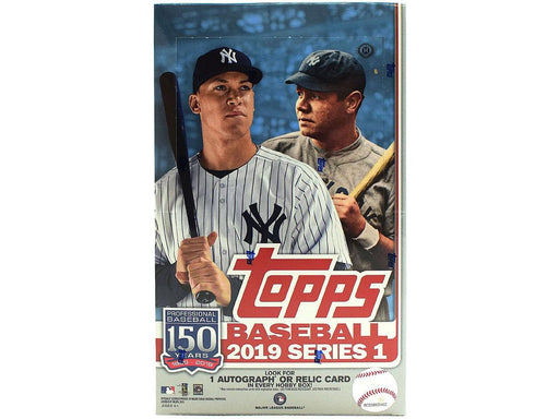 Sports Cards Topps - 2019 - Baseball - Series 1 - Hobby Box - Cardboard Memories Inc.