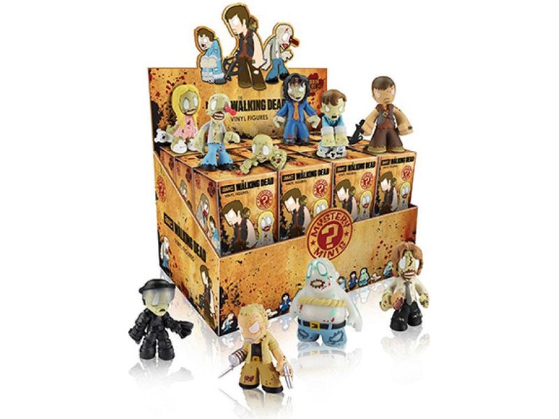 Action Figures and Toys Funko - Mystery Minis - Walking Dead - Series 1 - Blind Pack - Sealed - Cardboard Memories Inc.