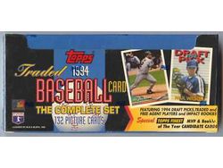 Sports Cards Topps - 1994 - Baseball - Traded and Rookies Baseball - The Complete Set - Cardboard Memories Inc.