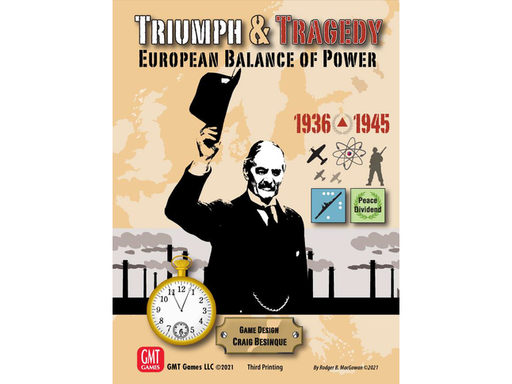 Board Games GMT Games - Triumph and Tragedy - Cardboard Memories Inc.