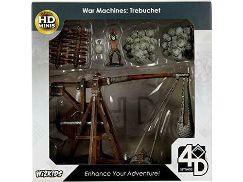 Action Figures and Toys Wizkids - Dungeons and Dragons - 4D Settings - War Machines - Trebuchet - Cardboard Memories Inc.