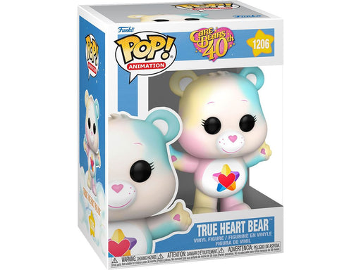 Action Figures and Toys POP! - Animation - Care Bears 40th Anniversary - True Heart Bear - Cardboard Memories Inc.