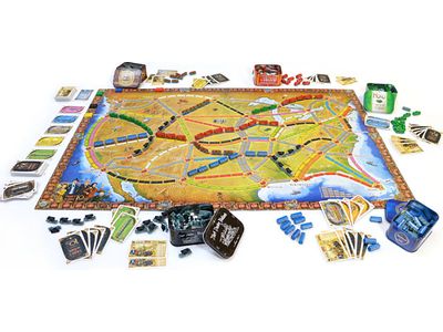 Board Games Days Of Wonder - Ticket to Ride - 10th Anniversary Edition - Cardboard Memories Inc.