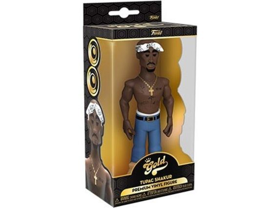Action Figures and Toys Funko - Gold - Tupac Shakur - Premium Figure - Cardboard Memories Inc.