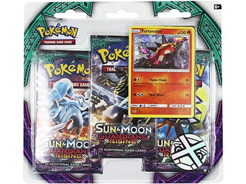 Pokemon - Guardians Rising - 3 Pack Blister - Turtonator Cardboard Memories Inc. Pokemon - Guardians Rising - 3 Pack Blister - Turtonator Cardboard Memories Inc.