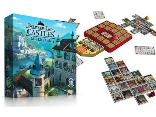 Board Games Stonemaier Games - Between Two Castles of Mad King Ludwig - Board Game - Cardboard Memories Inc.