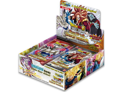 Trading Card Games Bandai - Dragon Ball Super - Set 10 - Rise of The Unison Warriors - 2nd Edition - Booster Box - Cardboard Memories Inc.