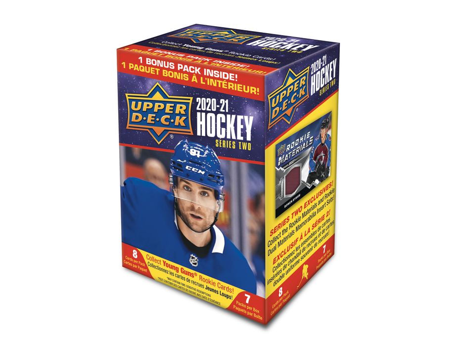 Sports Cards Upper Deck - 2020-21 - Hockey - Series 2 - Walmart Blaster Box - Cardboard Memories Inc.