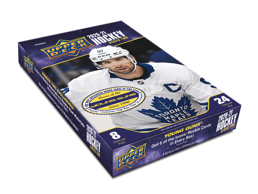 Sports Cards Upper Deck - 2020-21 - Hockey - Series 2 - Hobby Box - Cardboard Memories Inc.