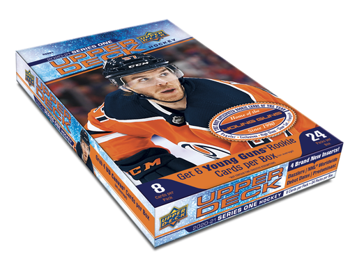 Sports Cards Upper Deck - 2020-21 - Hockey - Series 1 - Hobby Box - Cardboard Memories Inc.