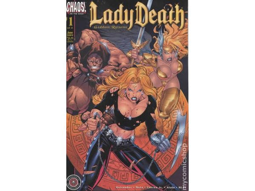 Comic Books Chaos! Comics - Lady Death Goddess Returns (2002) 001 (Cond. FN/VF) - 13040 - Cardboard Memories Inc.
