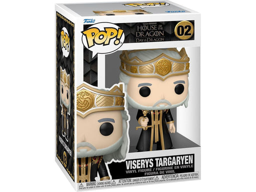 Action Figures and Toys POP! - Television - Game of Thrones - House of the Dragon - Day of the Dragon - Viserys Targaryen - Cardboard Memories Inc.