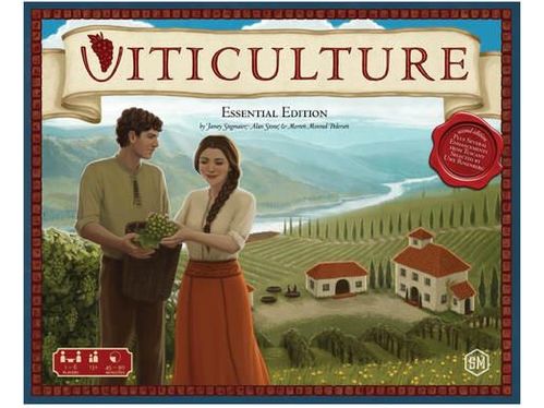 Board Games Stonemaier Games - Viticulture - Essential Edition - Cardboard Memories Inc.