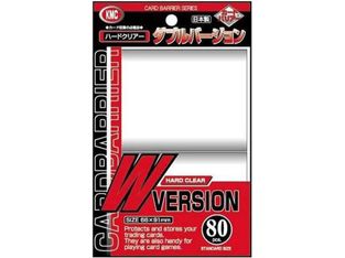 Supplies KMC Card Barrier - Standard Size - W Version Clear - Cardboard Memories Inc.