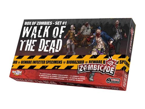 Board Games Cool Mini or Not - Zombicide - Box of Zombies - 1 - Walk of the Dead - Cardboard Memories Inc.
