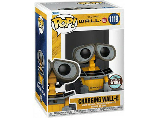 Action Figures and Toys POP! - Movies - Disney - Wall-E - Charging Wall-E - Specialty Series - Cardboard Memories Inc.