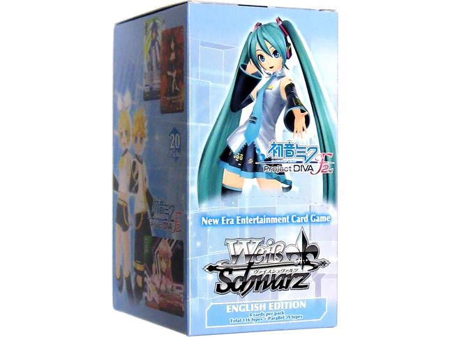 Trading Card Games Bushiroad - Weiss Schwarz - Hatsune Miku - Project DIVA F 2nd - Booster Box - Cardboard Memories Inc.