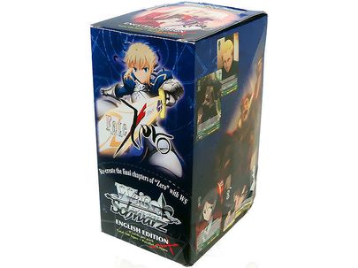 weiss schwarz fate zero booster box Weiss Schwarz