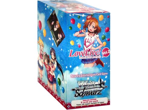 Trading Card Games Bushiroad - Weiss Schwarz - Love Live! Vol. 2 - School Idol Project - Booster Box - Cardboard Memories Inc.