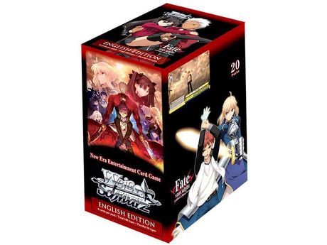 Trading Card Games Bushiroad - Weiss Schwarz - Fate Stay Night - Unlimited Blade Works - Booster Box - Cardboard Memories Inc.