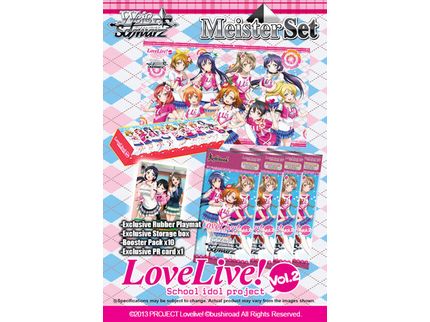 Trading Card Games Bushiroad - Weiss Schwarz - Love Live! School Idol Project Volume 2 - Meister Set - Cardboard Memories Inc.